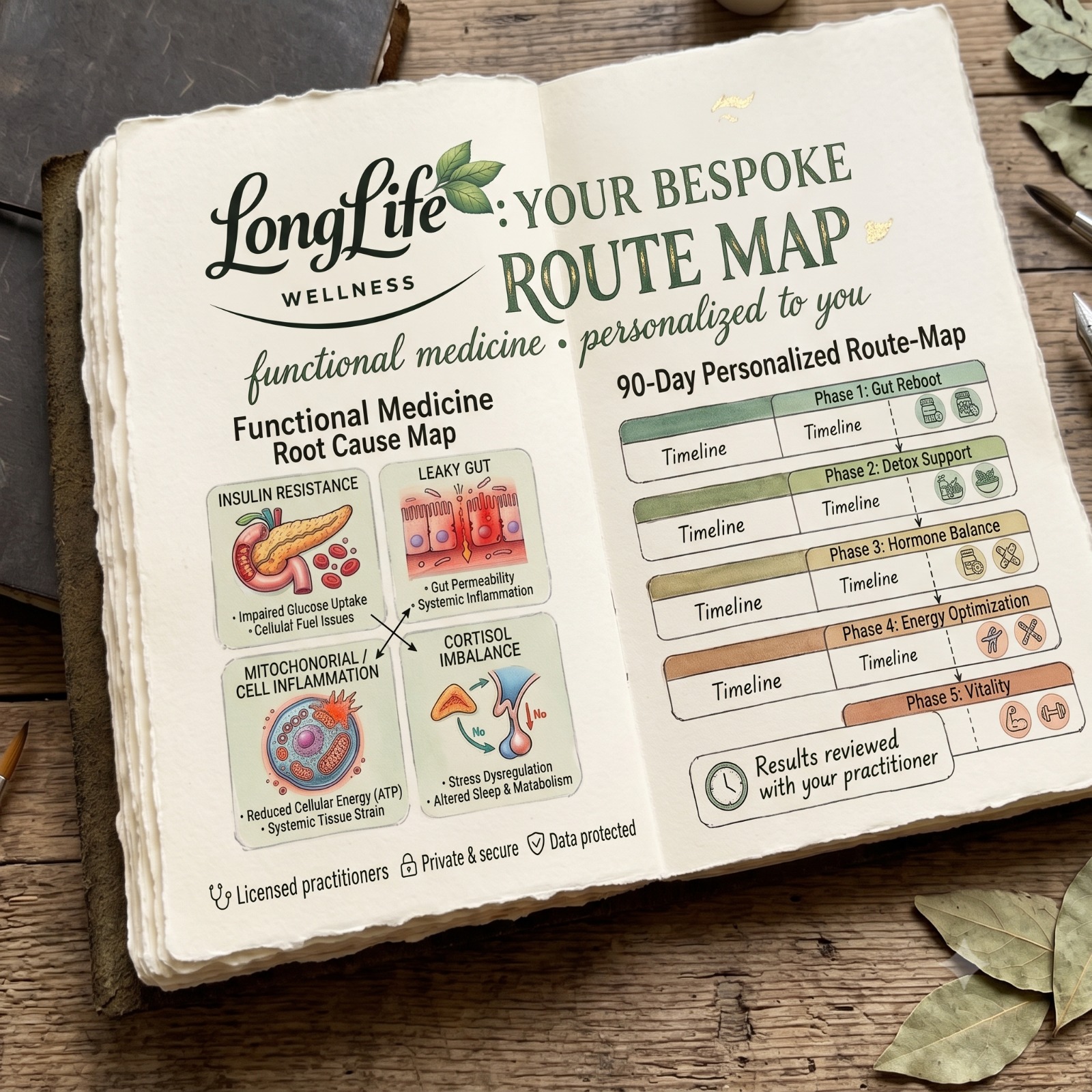 The Long Life Wellness longevity roadmap